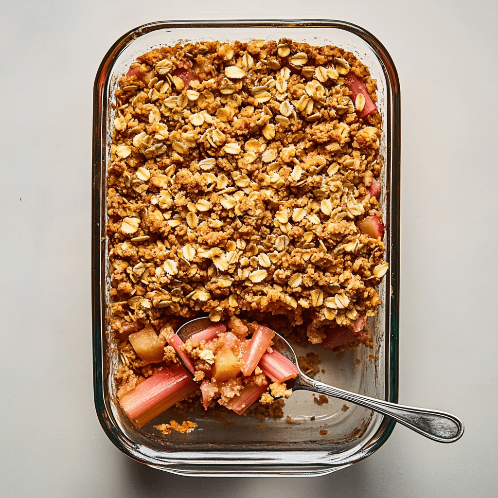Rhubarb Crisp Recipe