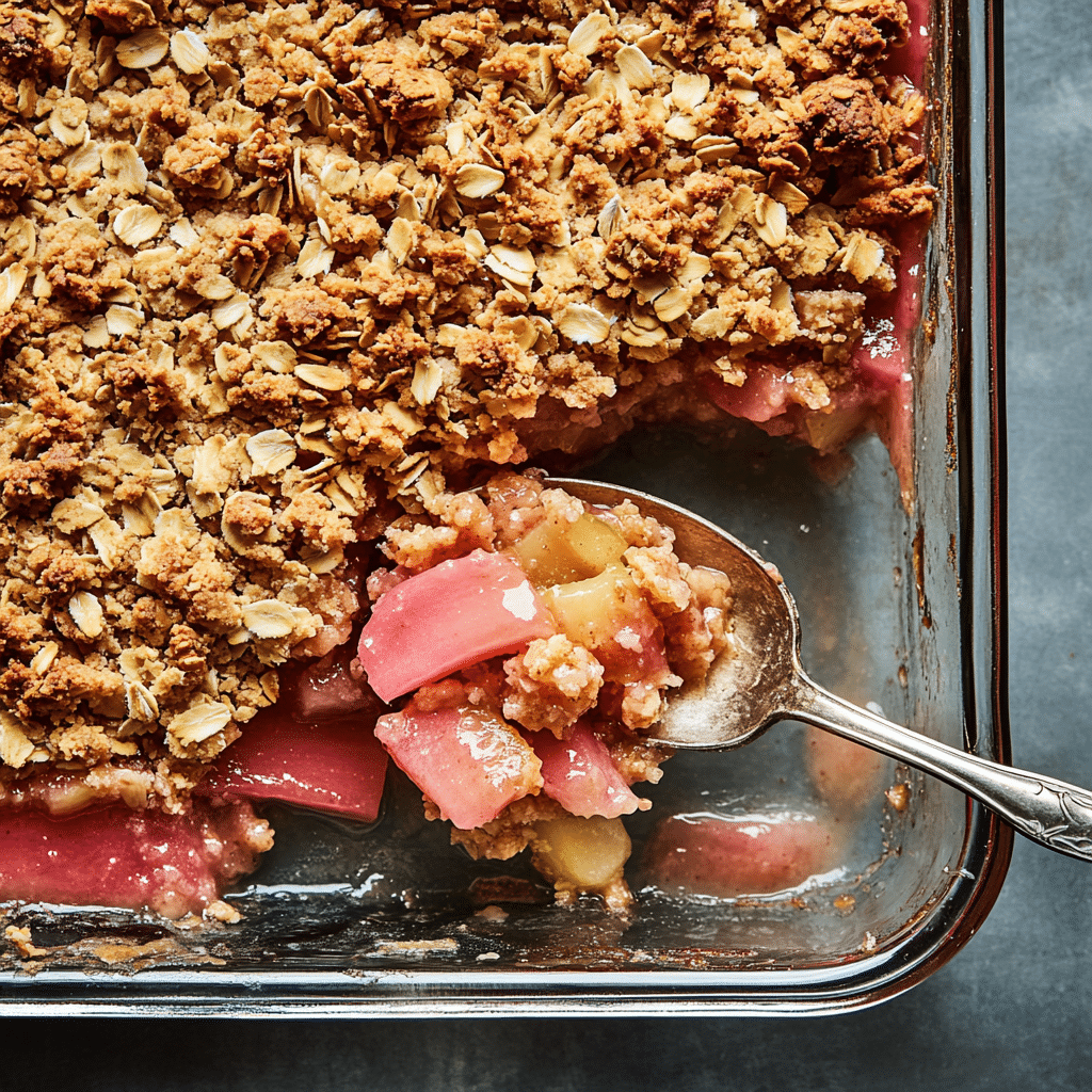 Rhubarb Crisp Recipe
