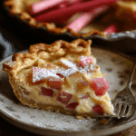 Rhubarb Custard Pie