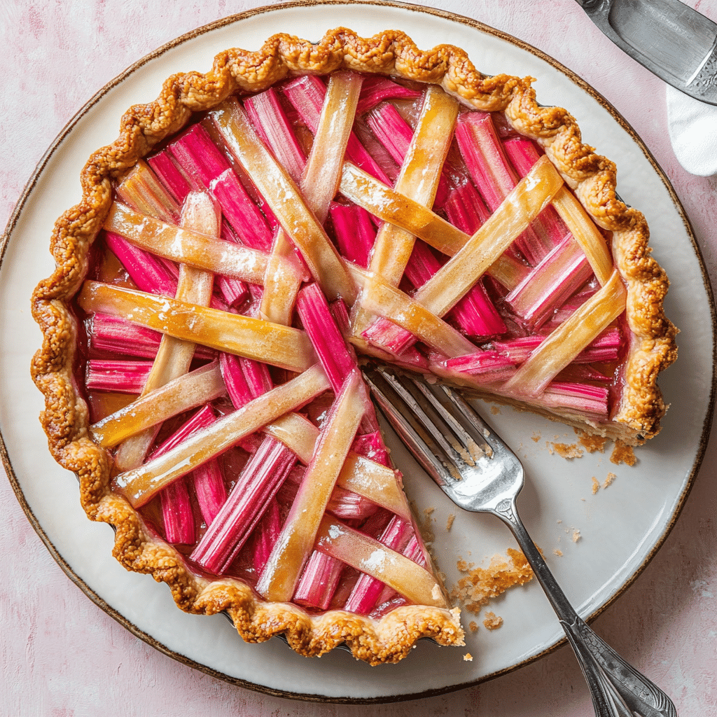 Rhubarb Tart