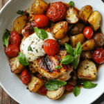 Caprese Chicken and Potatoes