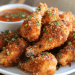 Crispy Sriracha Buttermilk Oven Fried Chicken Recipe