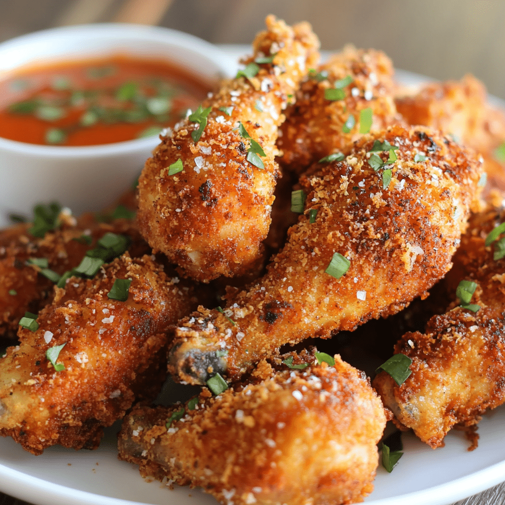 Crispy Sriracha Buttermilk Oven Fried Chicken Recipe