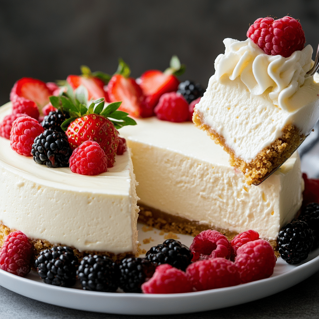 BEST Easy Cheesecake Recipe