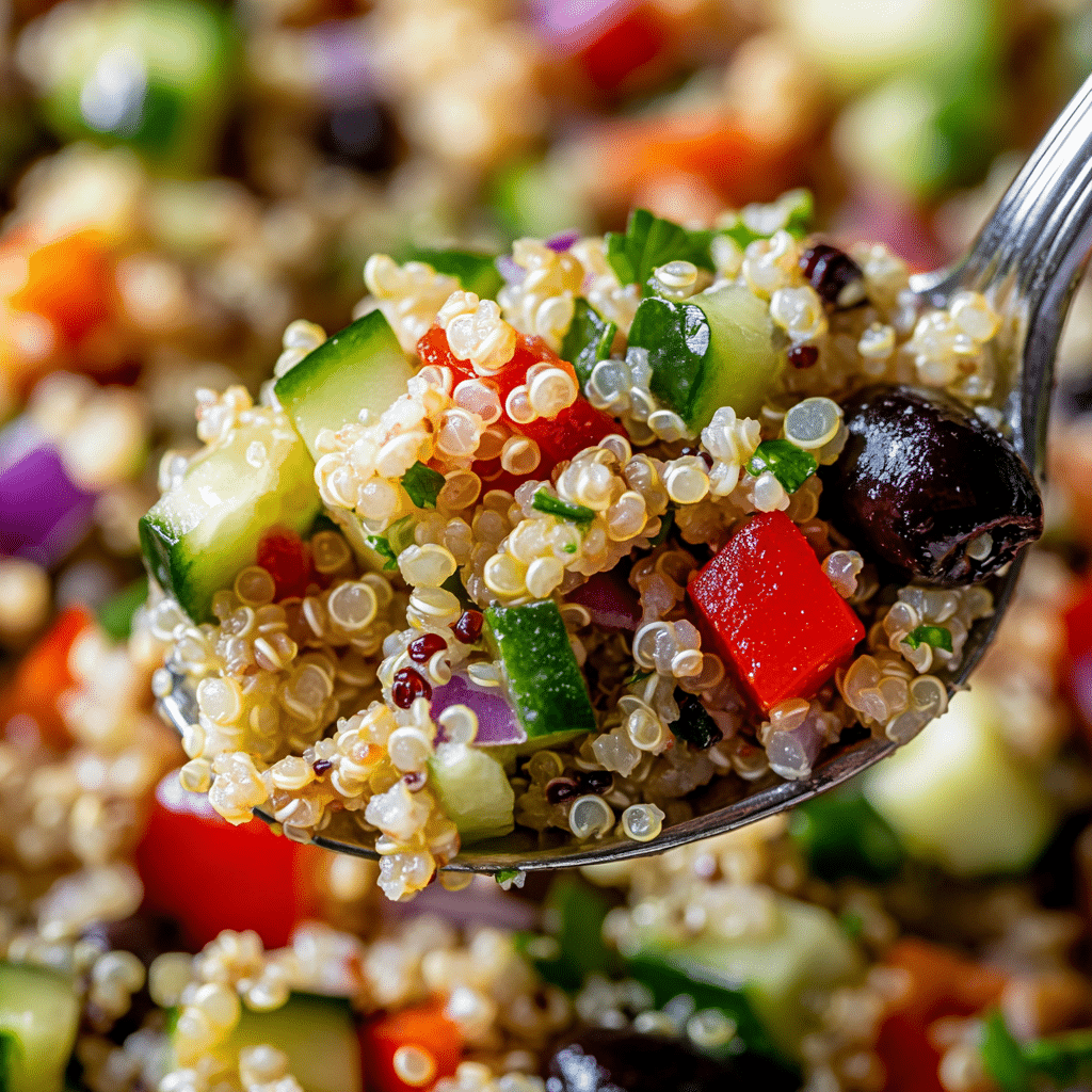 Mediterranean Quinoa Salad