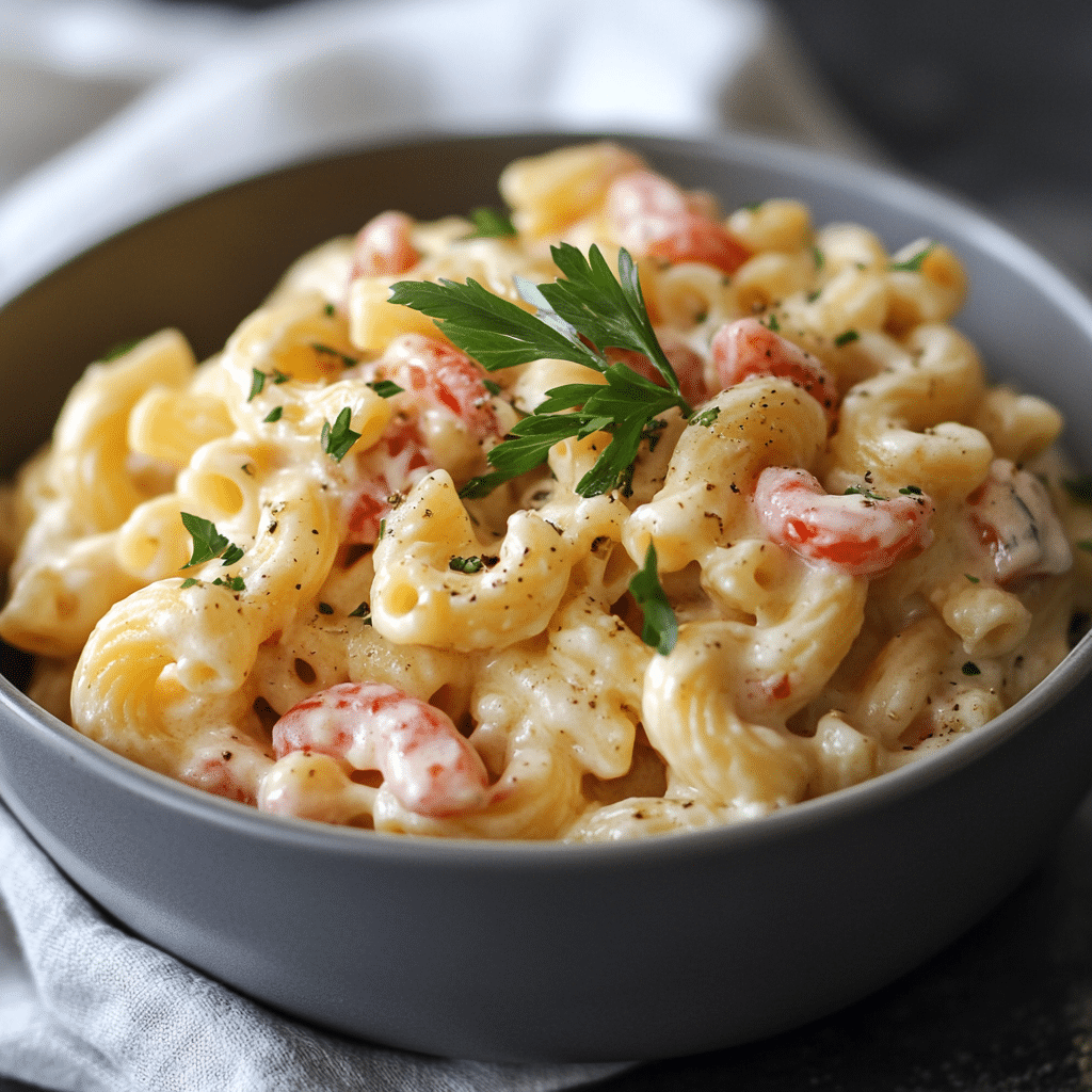 Creamy Cavatappi Pasta