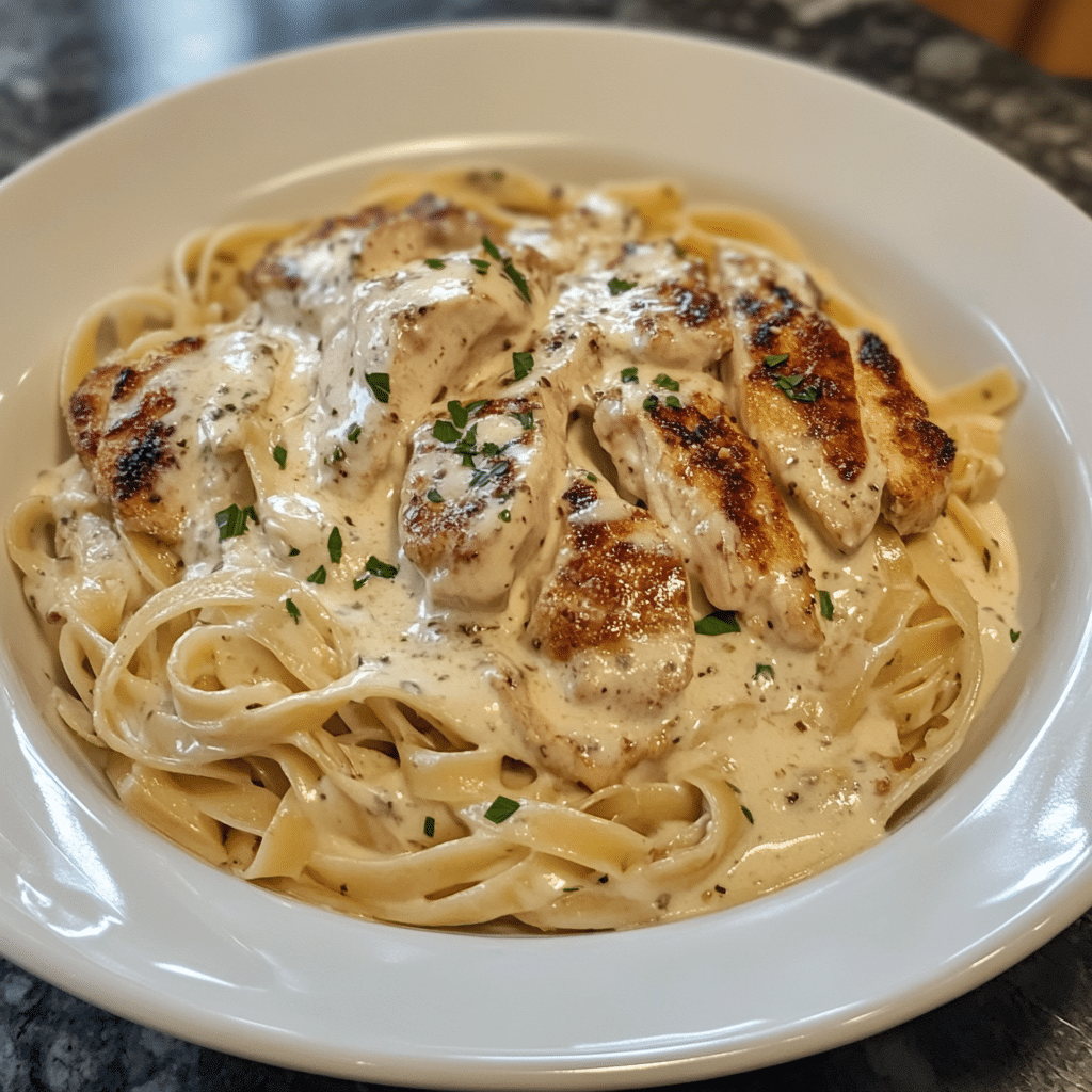 Chicken Fettuccine Alfredo