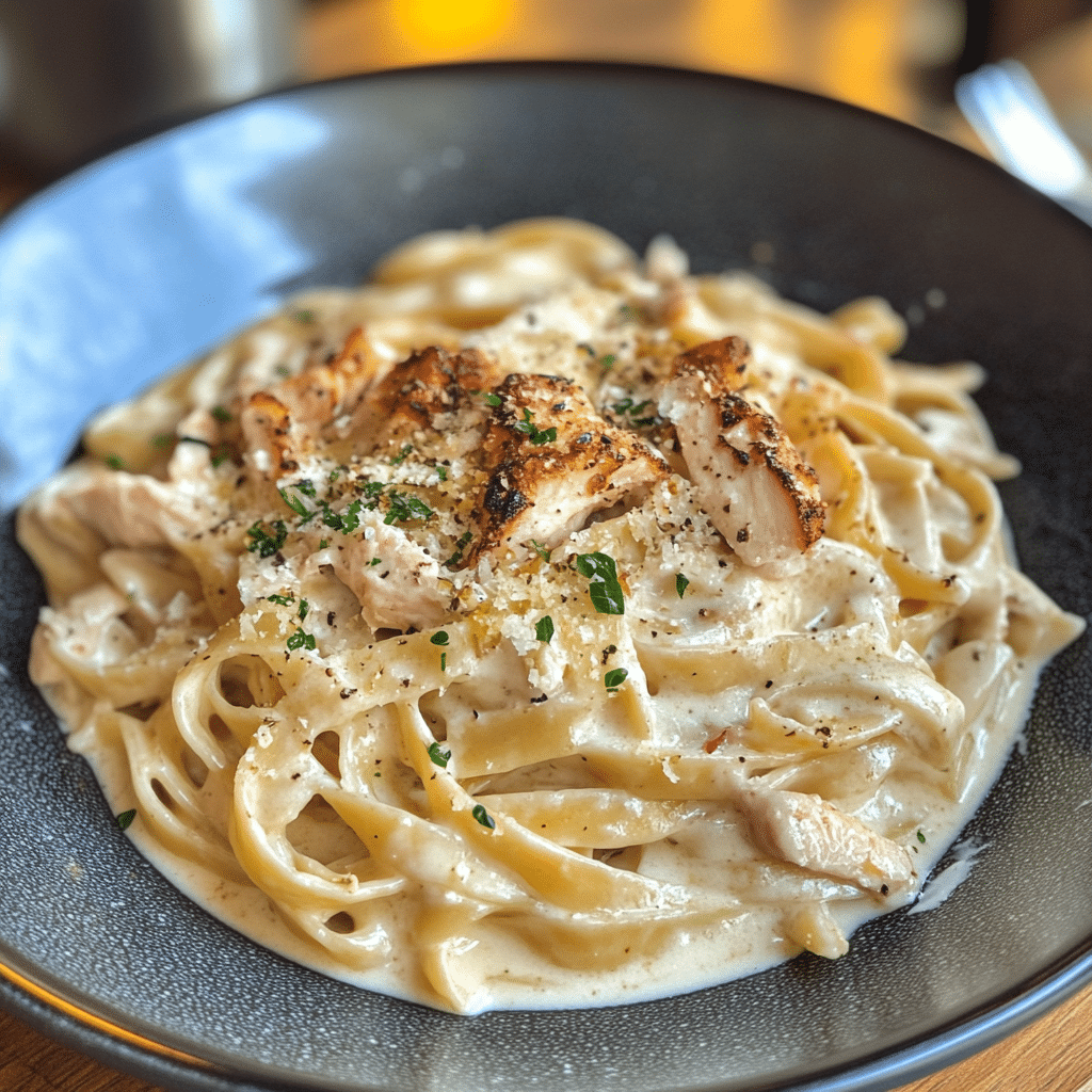 Chicken Fettuccine Alfredo
