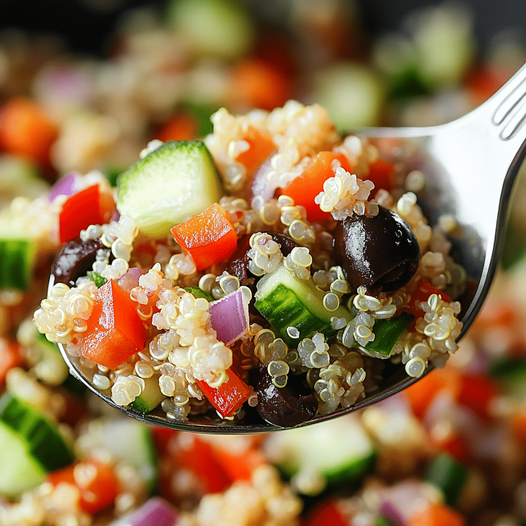 Mediterranean Quinoa Salad