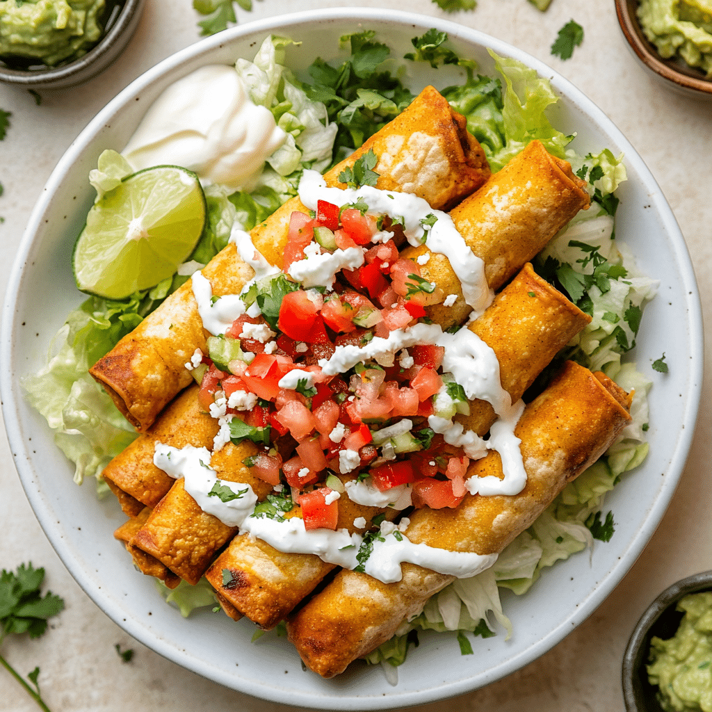 Homemade Taquitos