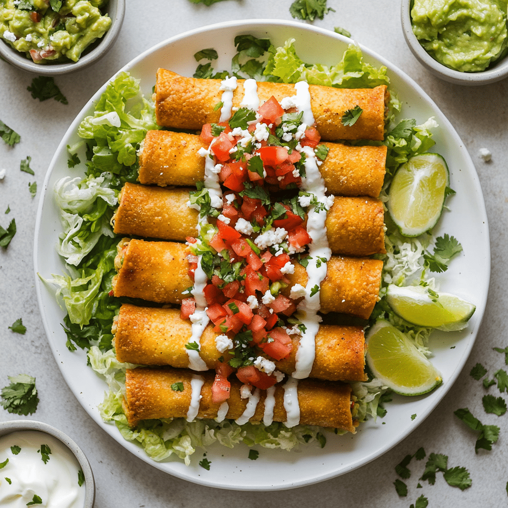Homemade Taquitos