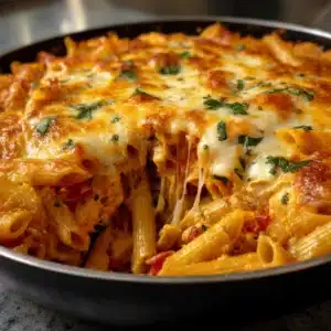 One Pot Cheesy Chicken Pasta Recipe