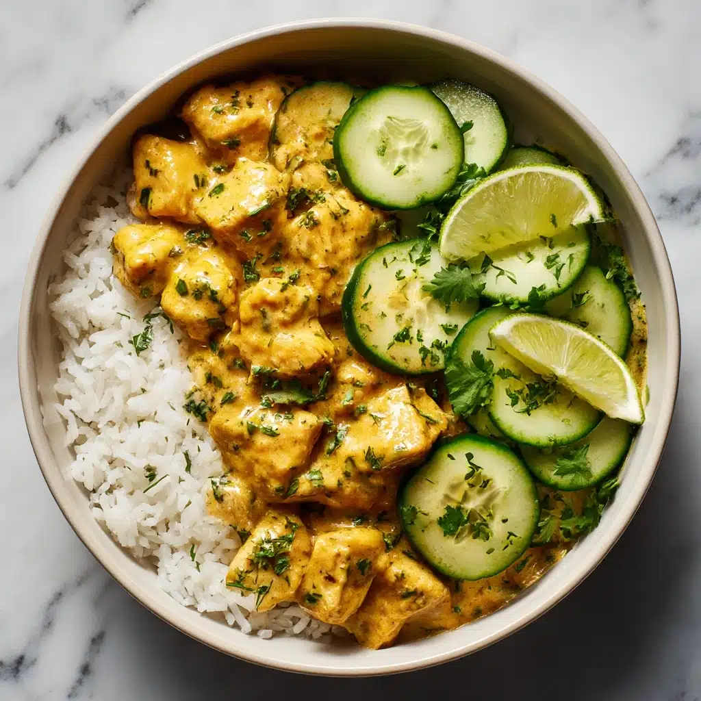Lemongrass Chicken with Rice and Zucchini Recipe