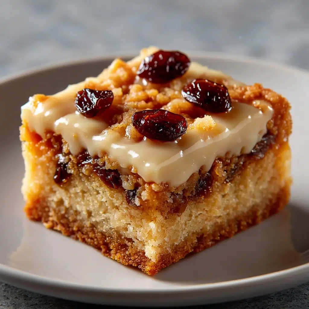 Oatmeal Raisin Cookie Bars Recipe