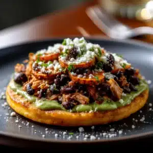 Arepas with Carnitas and Sweet Potato Recipe