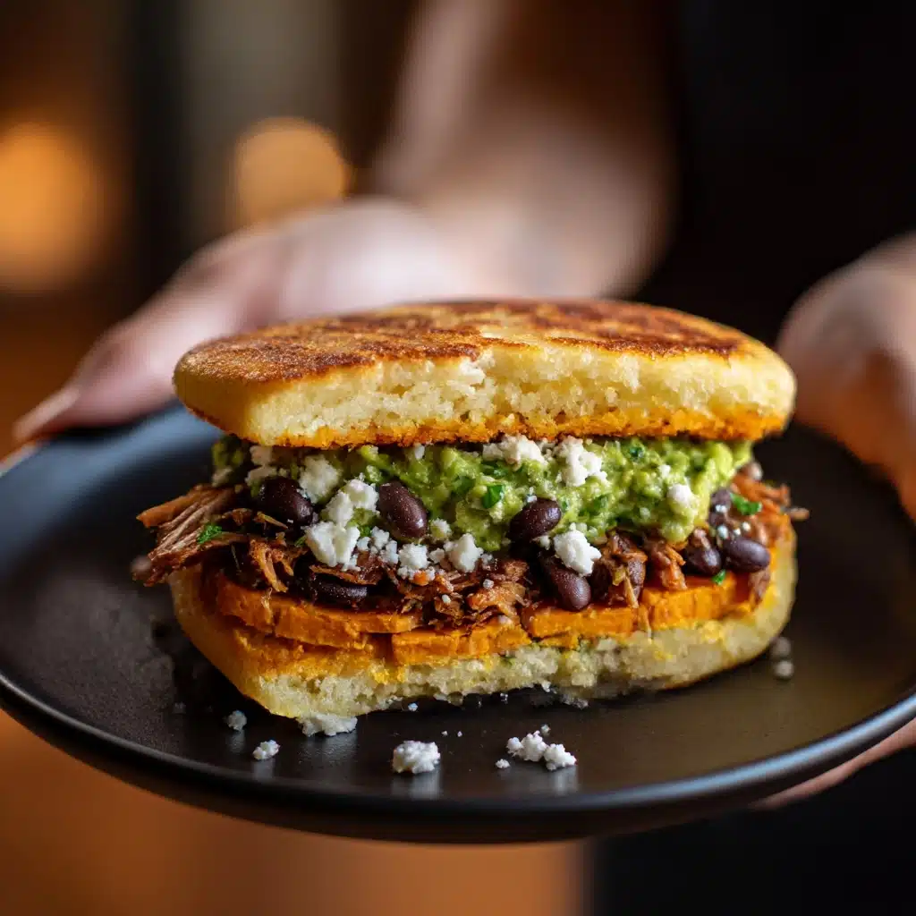 Arepas with Carnitas and Sweet Potato Recipe - Recipe Image