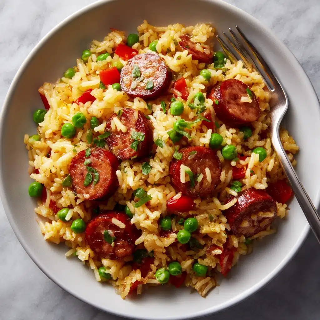 Smoked Sausage and Rice Recipe - Recipe Image