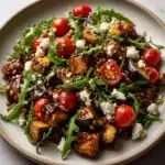 Lentil and Roasted Eggplant Salad Recipe