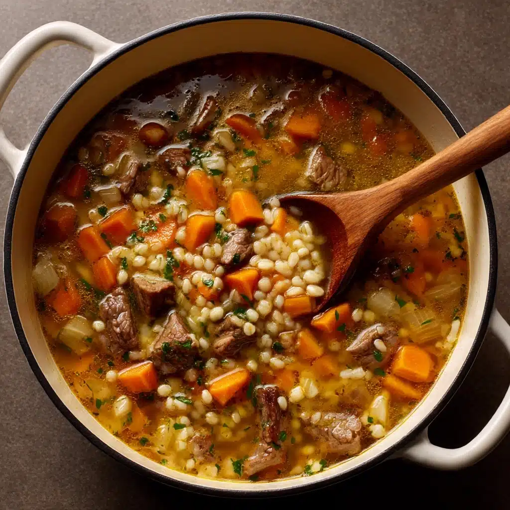 Beef Barley Soup Recipe - Recipe Image