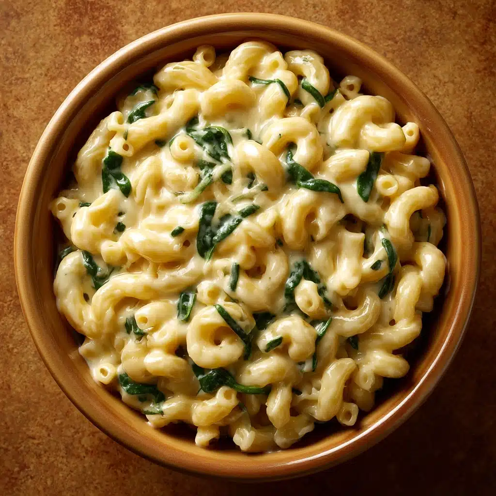 Spinach Macaroni and Cheese Recipe - Recipe Image