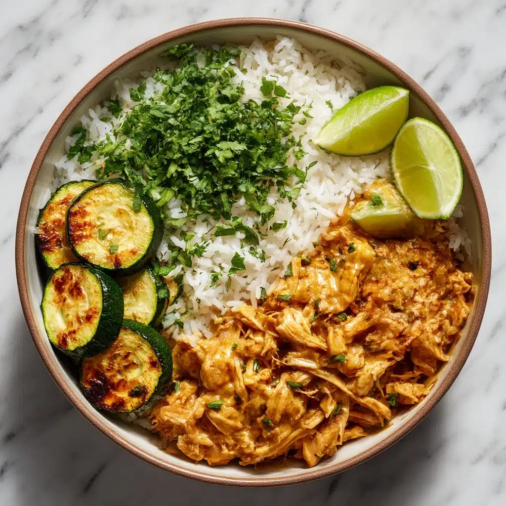 Lemongrass Chicken with Rice and Zucchini Recipe - Recipe Image