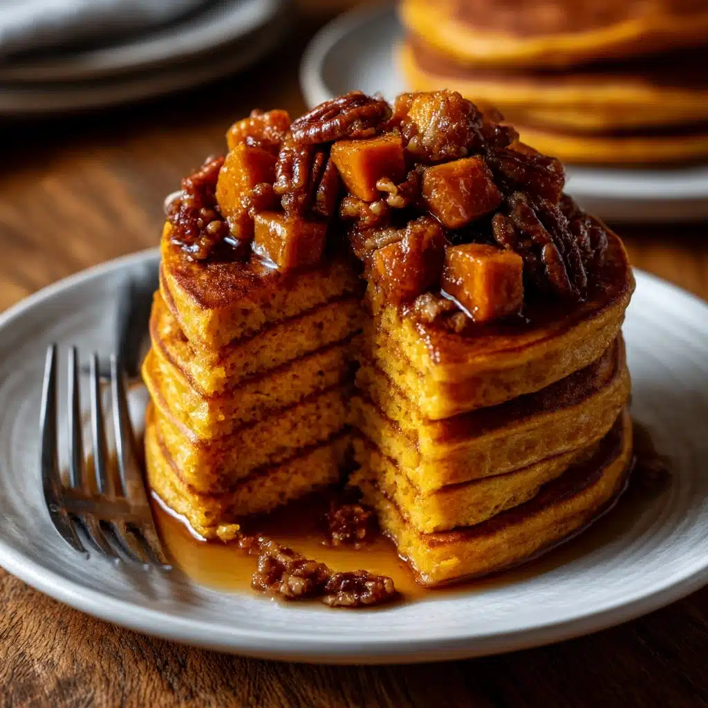 Butternut Squash Pecan Pancakes Recipe - Recipe Image