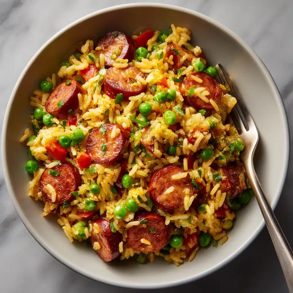 Smoked Sausage and Rice Recipe - Recipe Image