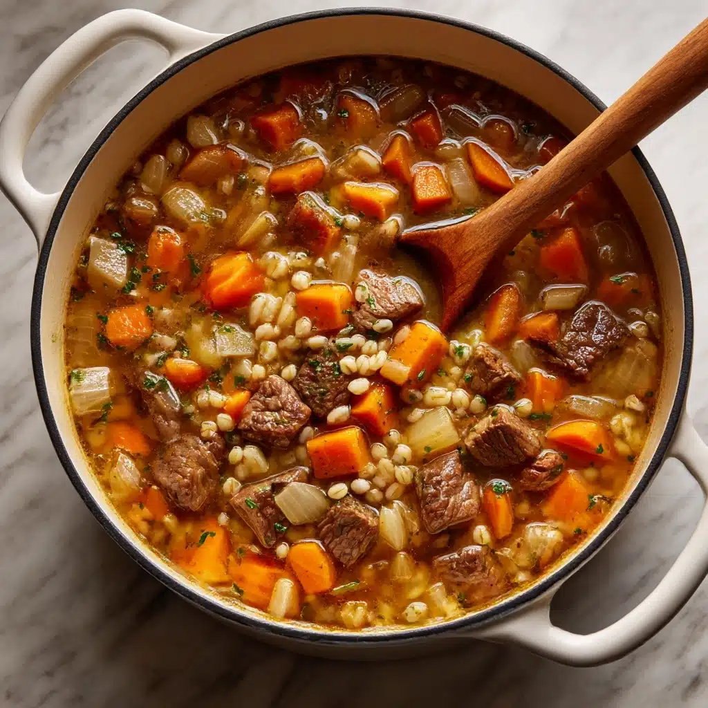 Beef Barley Soup Recipe - Recipe Image