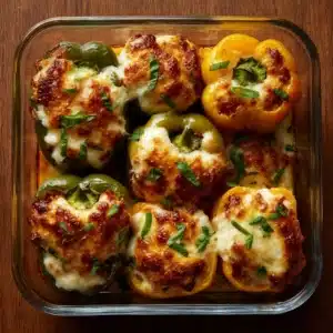 Lasagna Stuffed Peppers Recipe