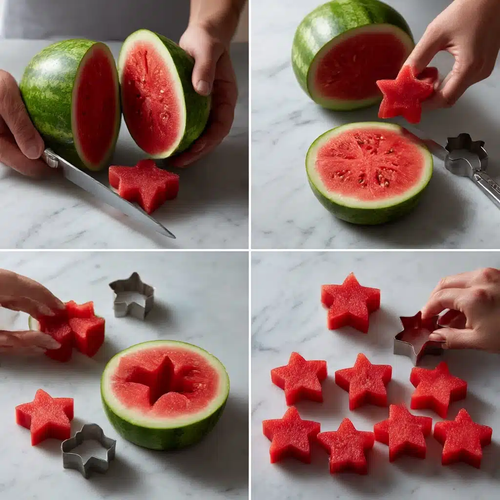 How to Cut a Watermelon Recipe - Recipe Image