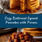 Butternut Squash Pecan Pancakes Recipe