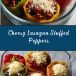 Lasagna Stuffed Peppers Recipe