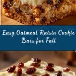 Oatmeal Raisin Cookie Bars Recipe