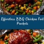 BBQ Chicken Foil Packets Recipe