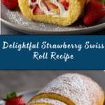 Strawberry Swiss Roll Recipe