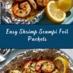 Shrimp Scampi Foil Packets Recipe