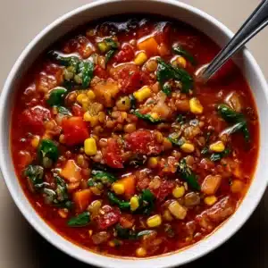 Mediterranean Lentil Soup Recipe