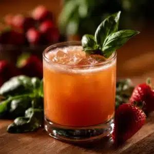 Strawberry Basil Smash Recipe