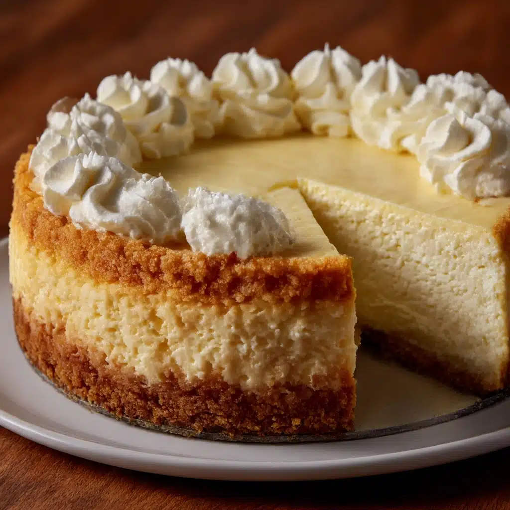 Classic Cheesecake With Double Crust Recipe - Recipe Image