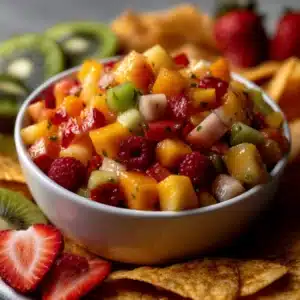 Fruit Salsa & Cinnamon Chips Recipe