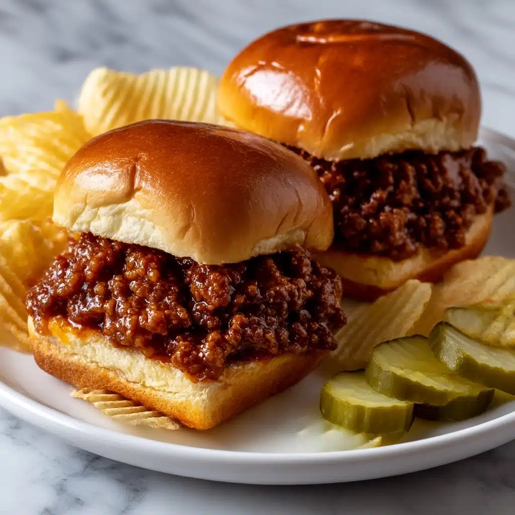Homemade Sloppy Joes Recipe - Recipe Image