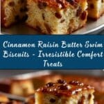 Cinnamon Raisin Butter Swim Biscuits Recipe