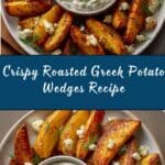 Roasted Greek Potato Wedges (Greek Fries) Recipe