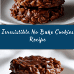 No Bake Cookies Recipe