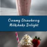 Strawberry Milkshake Recipe
