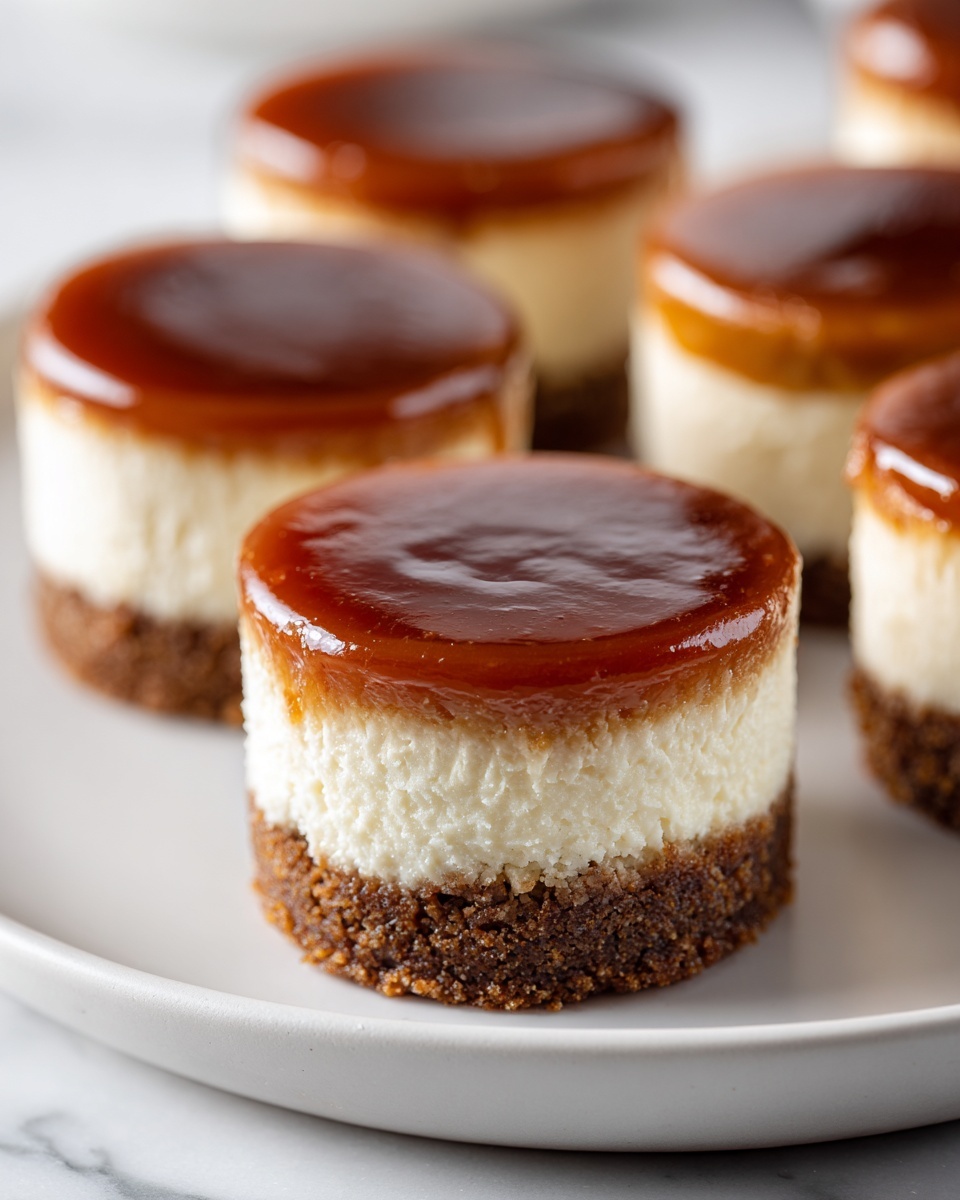 Mini Crème Brûlée Cheesecakes Recipe - Recipe Image