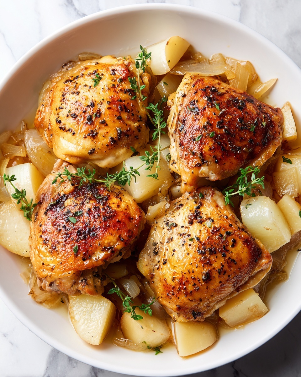 No-Peek Chicken Casserole Recipe - Recipe Image