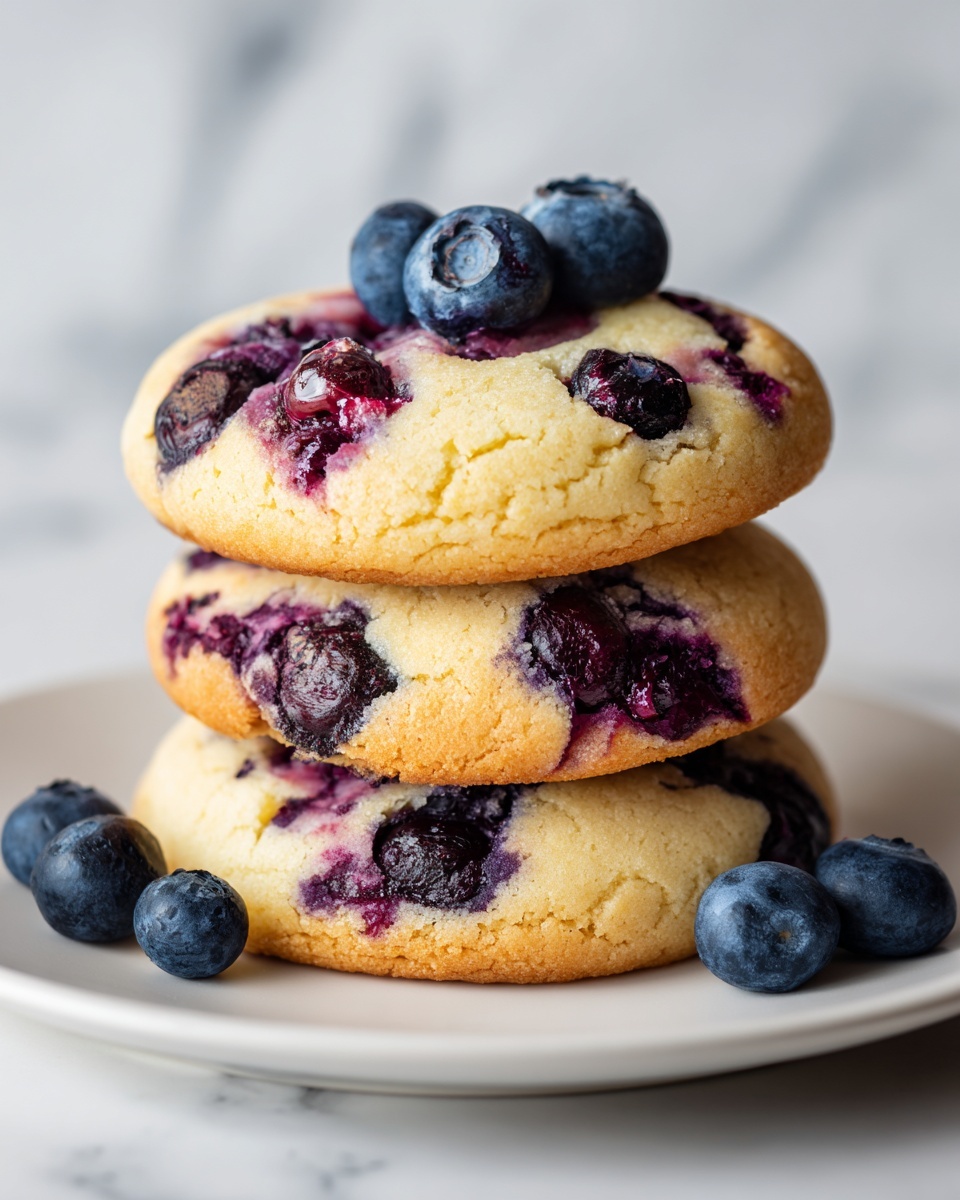 Blueberry Cheesecake Cookies Recipe - Recipe Image