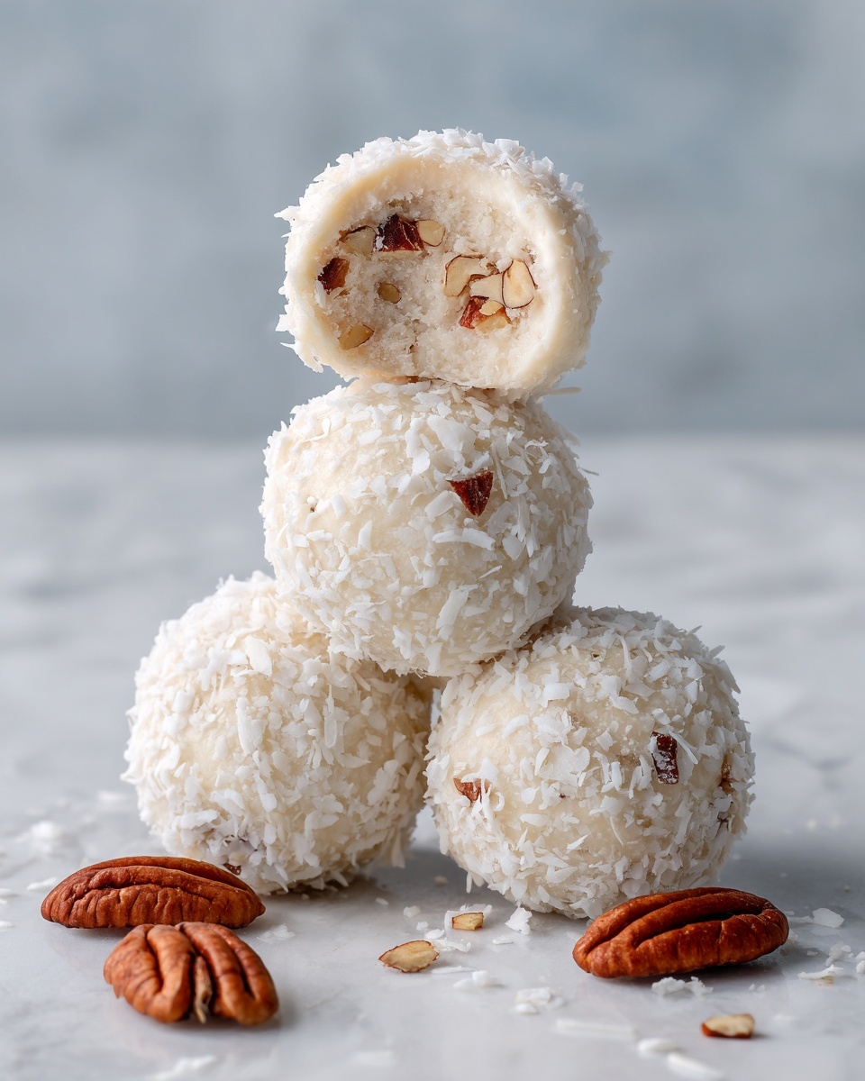 Buttery Pecan Snowball Cookies Recipe - Recipe Image