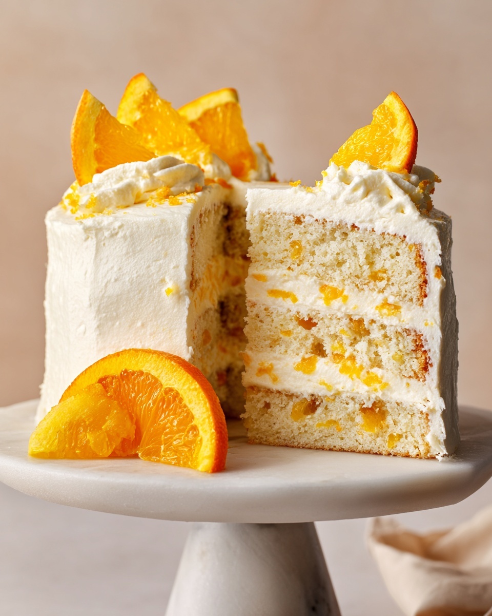 Mandarin Orange Cake Recipe - Recipe Image